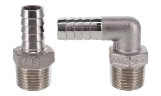 Stainless Hose Barbs