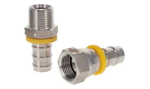 Stainless Push Lock Barbs