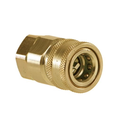 QD-GPF-FP-B (Female Coupler - Brass)